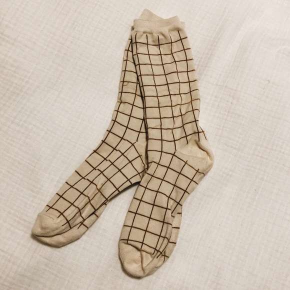 Madewell Accessories - Madewell Windowpane Trouser Socks